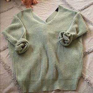 Twistback Sweater